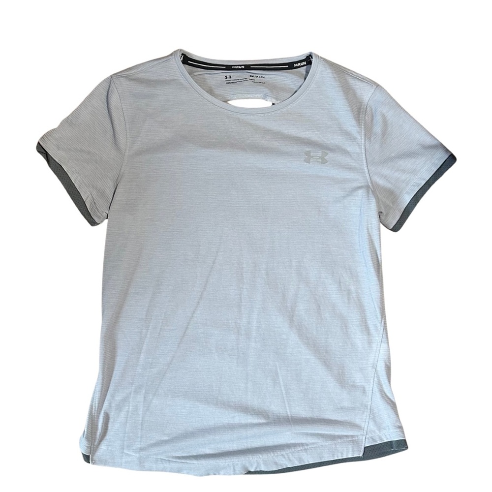 Under Armour Women's Light Gray Short Sleeve Tee